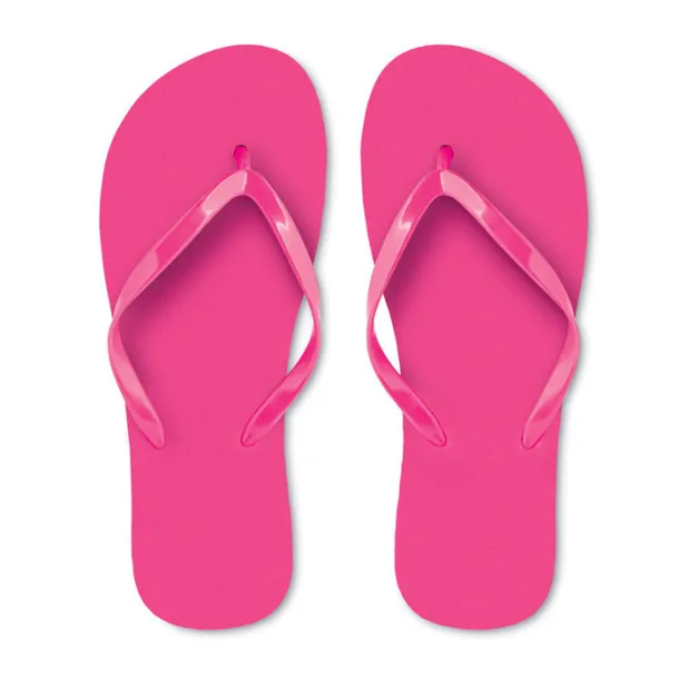 HONOLULU EVA beach slippers, size L Fuchsia
