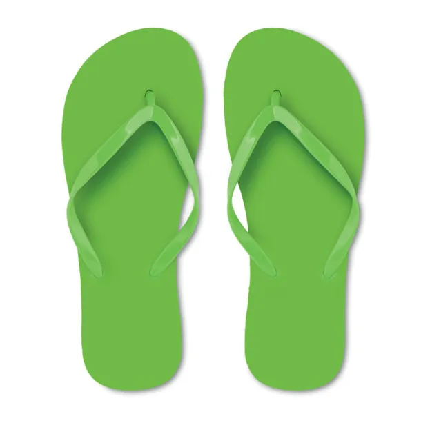 HONOLULU EVA beach slippers, size L Lime