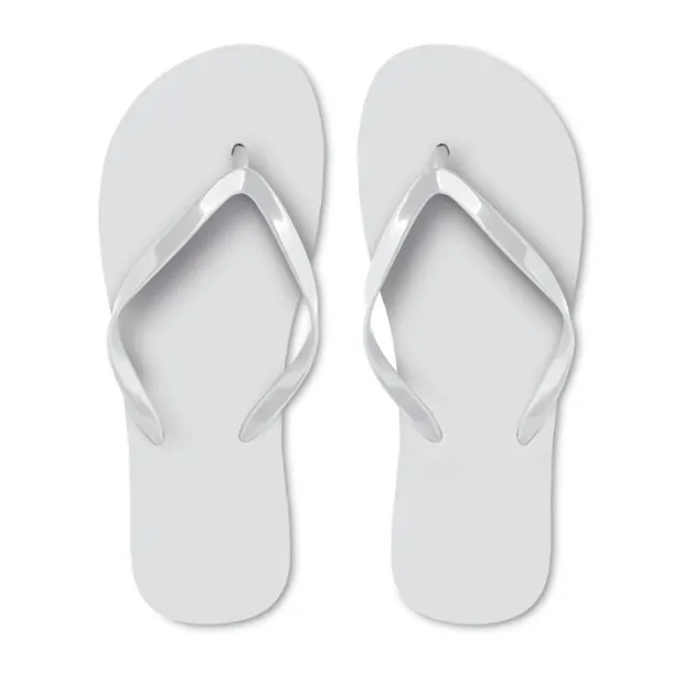 HONOLULU EVA beach slippers, size L White