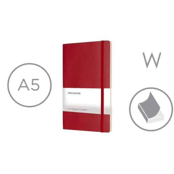  MOLESKINE diary A5 red