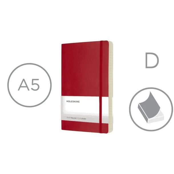  MOLESKINE diary red