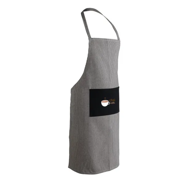  Ukiyo Aware™ 280gr rcotton deluxe apron - Ukiyo Black 