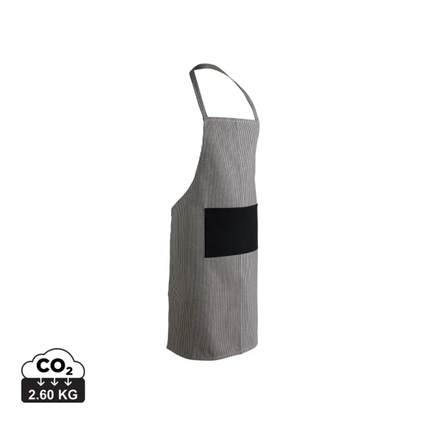  Ukiyo Aware™ 280gr rcotton deluxe apron - Ukiyo Black 