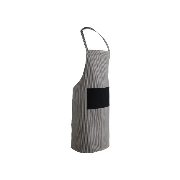  Ukiyo Aware™ 280gr rcotton deluxe apron - Ukiyo Black 