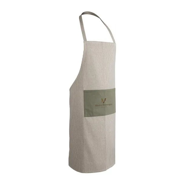  Ukiyo Aware™ 280gr rcotton deluxe apron - Ukiyo Zelena 