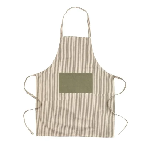  Ukiyo Aware™ 280gr rcotton deluxe apron - Ukiyo Zelena 