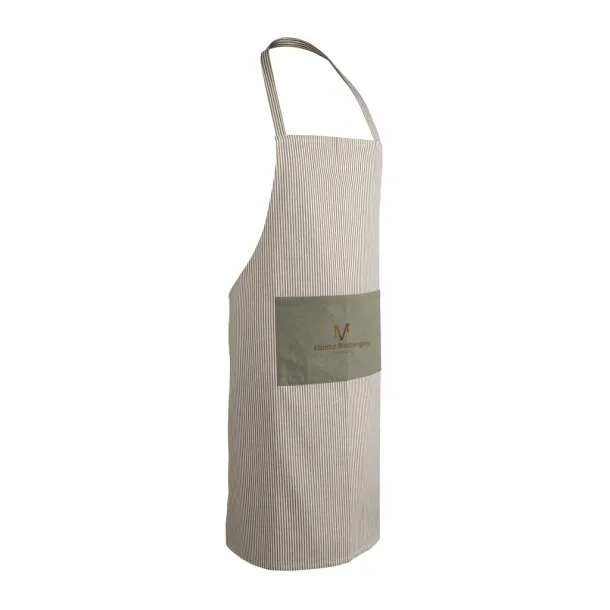  Ukiyo Aware™ 280gr rcotton deluxe apron - Ukiyo Zelena 
