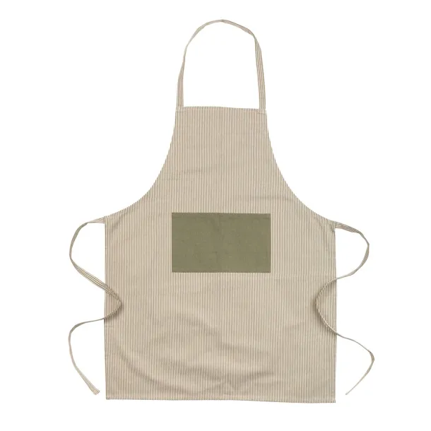  Ukiyo Aware™ 280gr rcotton deluxe apron - Ukiyo Zelena 