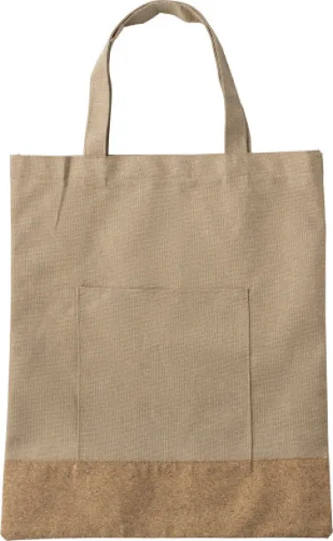 Ophelia RPET polyester (600D) tote bag  khaki