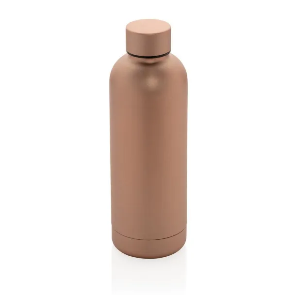  Impact stainless steel vacuum bottle - XD Collection Brown 