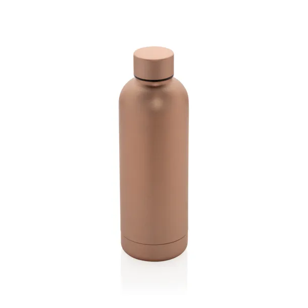  Impact stainless steel vacuum bottle - XD Collection Brown 