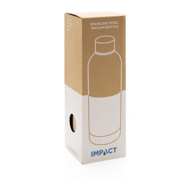  Impact stainless steel vacuum bottle - XD Collection Brown 