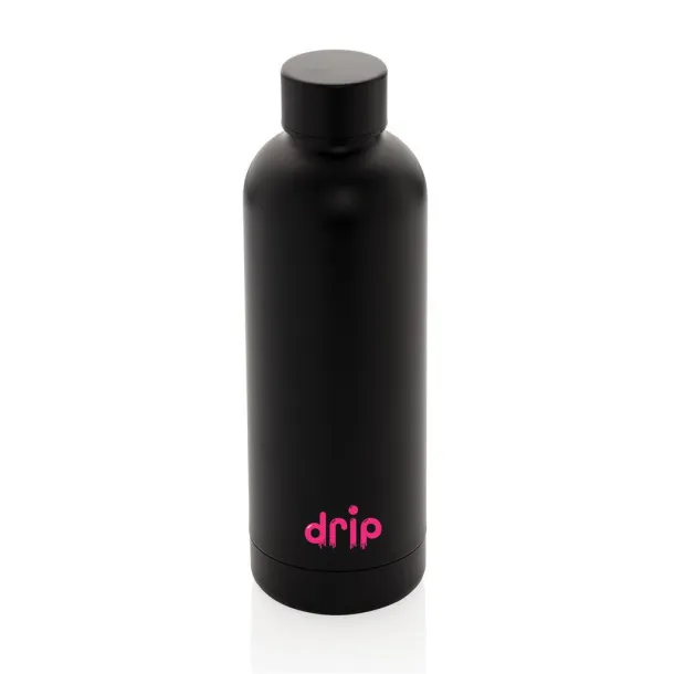  Impact stainless steel vacuum bottle - XD Collection Black