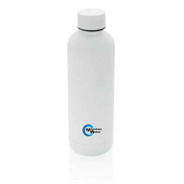  Impact stainless steel vacuum bottle - XD Collection White