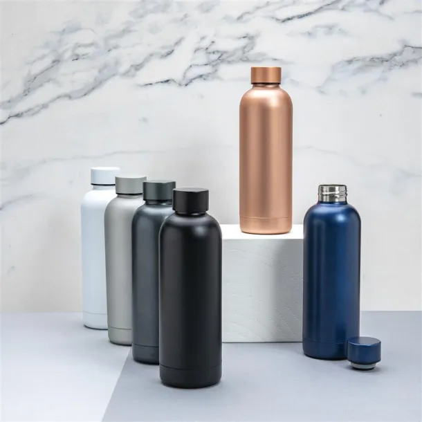  Impact stainless steel vacuum bottle - XD Collection White