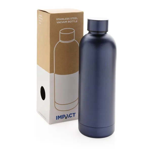  Impact stainless steel vacuum bottle - XD Collection Blue