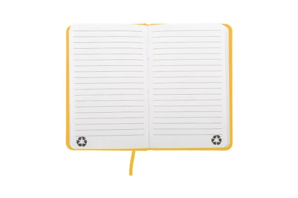 Repuk Line notes od recikliranog  PU-a, A6 Žuta