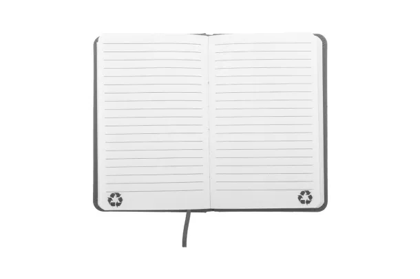 Repuk Line notes od recikliranog  PU-a, A6 Siva