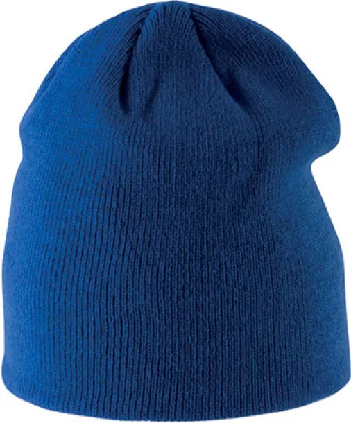  KNITTED KIDS' BEANIE - K-UP Royal blue