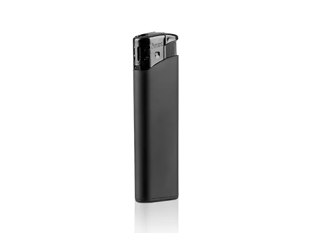 ISCRA SOFT Electronic plastic lighter - ITEK Black