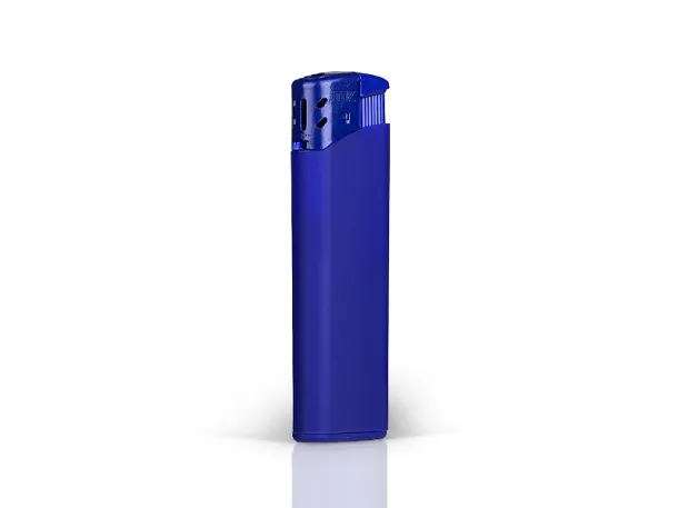 ISCRA SOFT Electronic plastic lighter - ITEK Royal blue