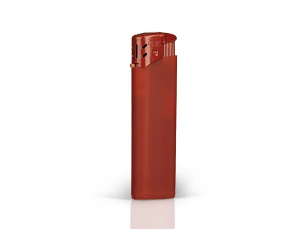 ISCRA SOFT Electronic plastic lighter - ITEK Red