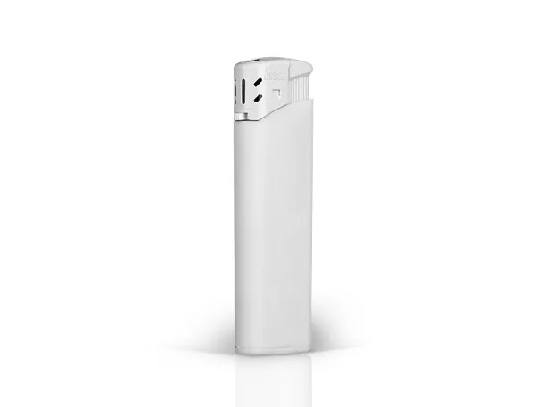 ISCRA SOFT Electronic plastic lighter - ITEK White