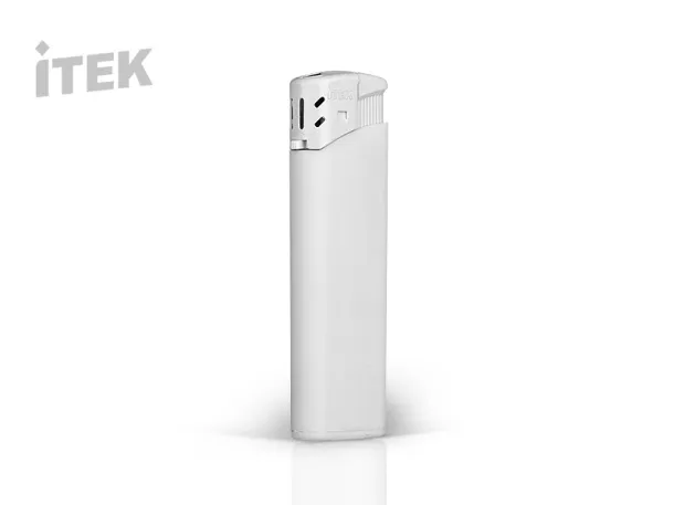 ISCRA SOFT Electronic plastic lighter - ITEK White