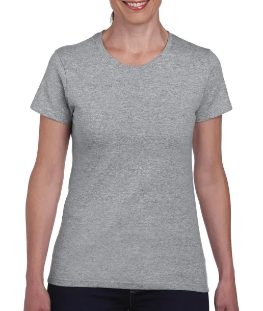  Ladies' Heavy Cotton T-Shirt - Gildan Sport Grey