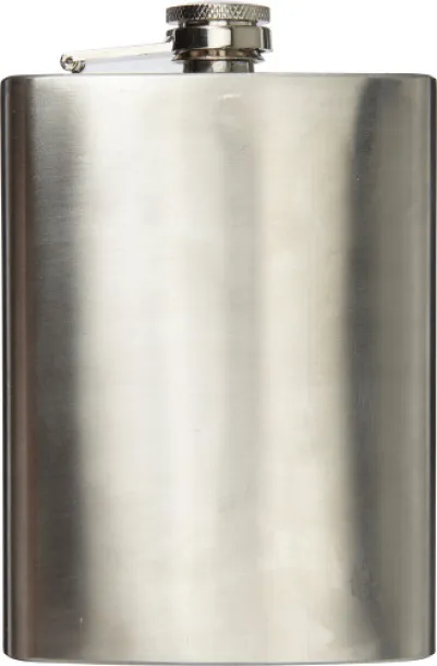  Stainless steel hip flask Benedict silver