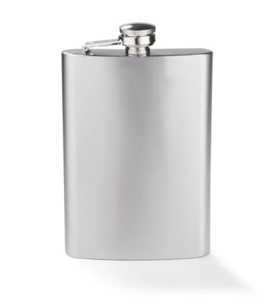 NEVIS Hip flask  240 ml Srebrna