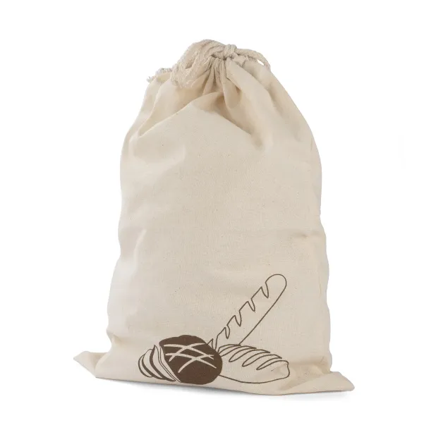 JUL Cotton sack for bread Beige