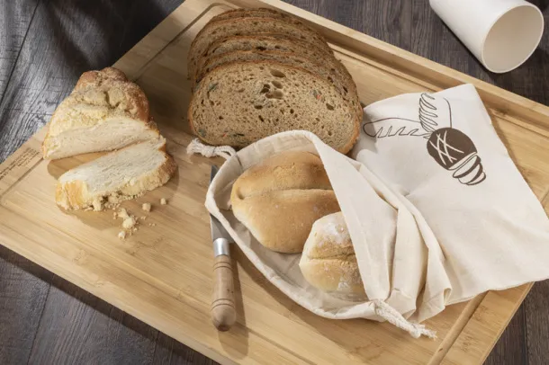 JUL Cotton sack for bread Prirodna
