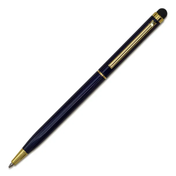 TOUCH TIP GOLD aluminum ballpoint pen Dark Blue