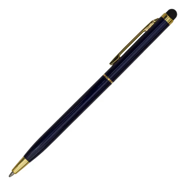 TOUCH TIP GOLD aluminum ballpoint pen Dark Blue