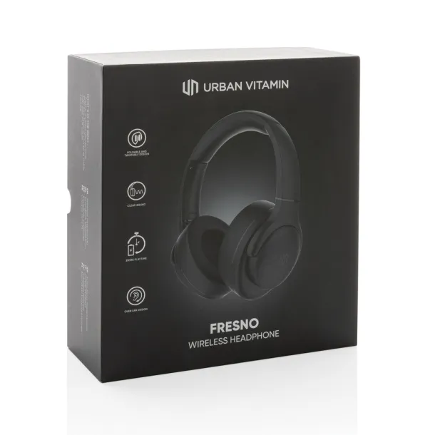 Urban Vitamin Fresno wireless headphone - Urban Vitamin Black 