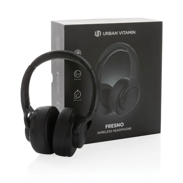 Urban Vitamin Fresno wireless headphone - Urban Vitamin Black 