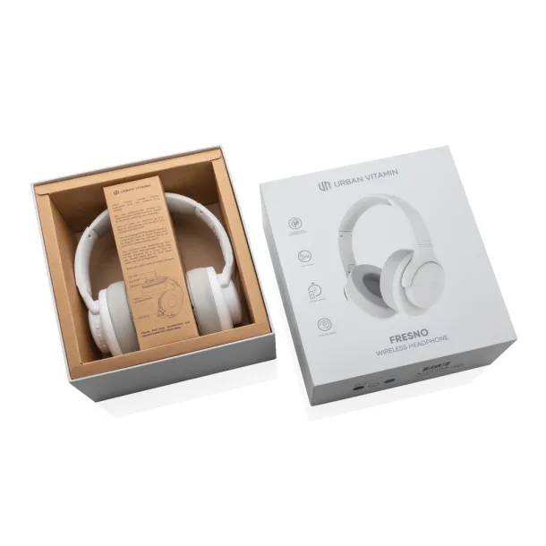 Urban Vitamin Fresno wireless headphone - Urban Vitamin White 