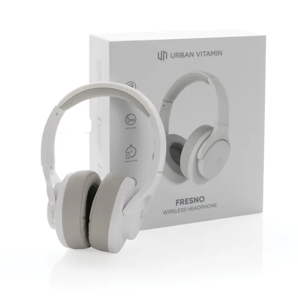 Urban Vitamin Fresno wireless headphone - Urban Vitamin White 