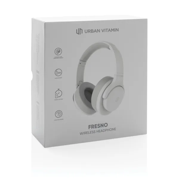 Urban Vitamin Fresno wireless headphone - Urban Vitamin White 