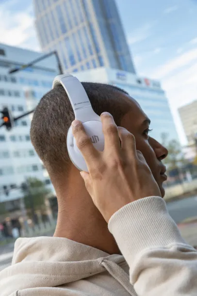 Urban Vitamin Fresno wireless headphone - Urban Vitamin White 