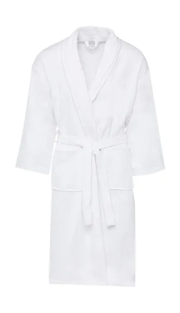  Como Velours Bath Robe - SG Accessories - TOWELS (Ex JASSZ Towels) Bijela