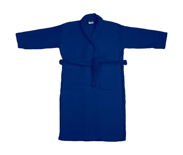  Como Velours Bath Robe - SG Accessories - TOWELS Navy