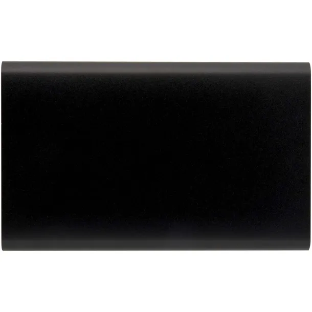 Pep 4000 mAh Type-C recycled aluminium power bank Solid black