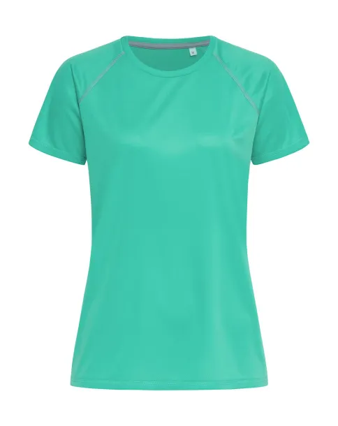  Ženska raglan kratka majica - Stedman Bahama Green