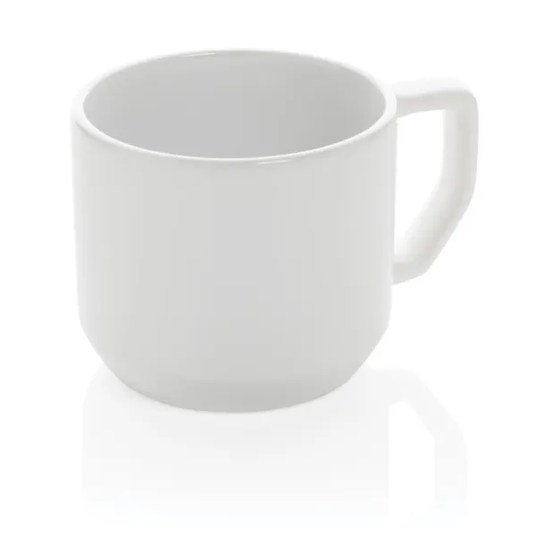  Moderna keramička šalica, 350 ml - XD Collection Bijela Bijela