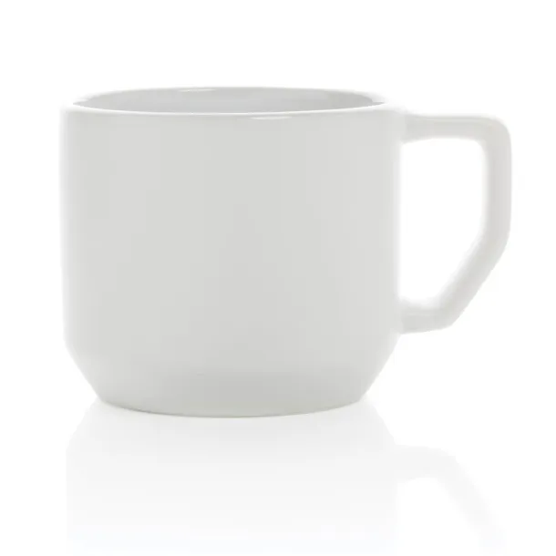  Moderna keramička šalica, 350 ml - XD Collection Bijela Bijela