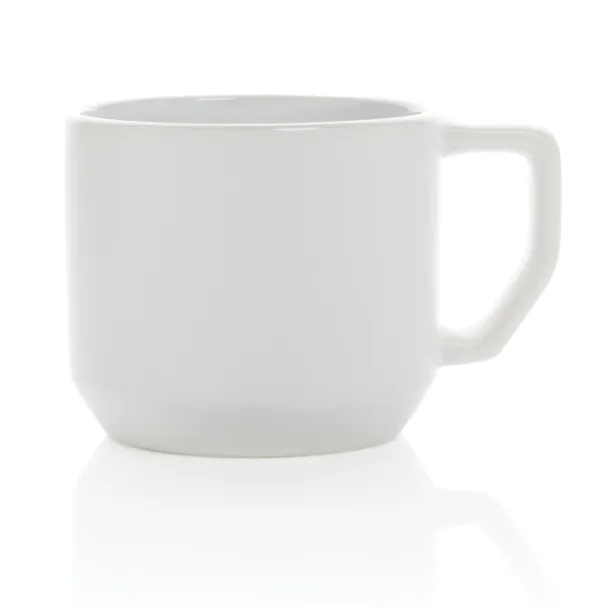  Moderna keramička šalica, 350 ml - XD Collection Bijela Bijela