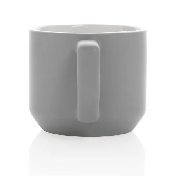  Moderna keramička šalica, 350 ml - XD Collection Siva