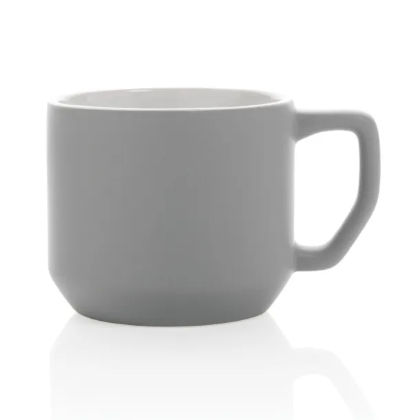  Moderna keramička šalica, 350 ml - XD Collection Siva